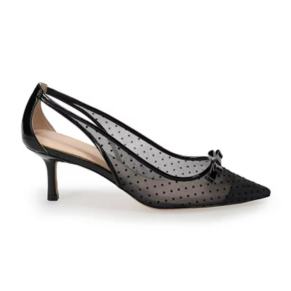 DRAPER JAMES Bria NETTED HEEL SZ 10 - Picture 3 of 7